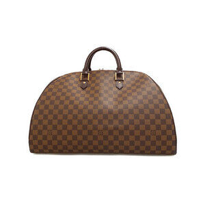 Louis Vuitton Damier Ebene Brown Rivera Boston Bag